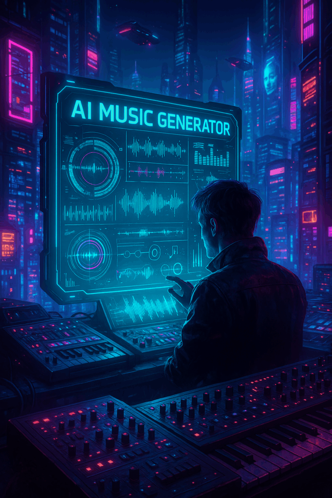 geradores de música AI