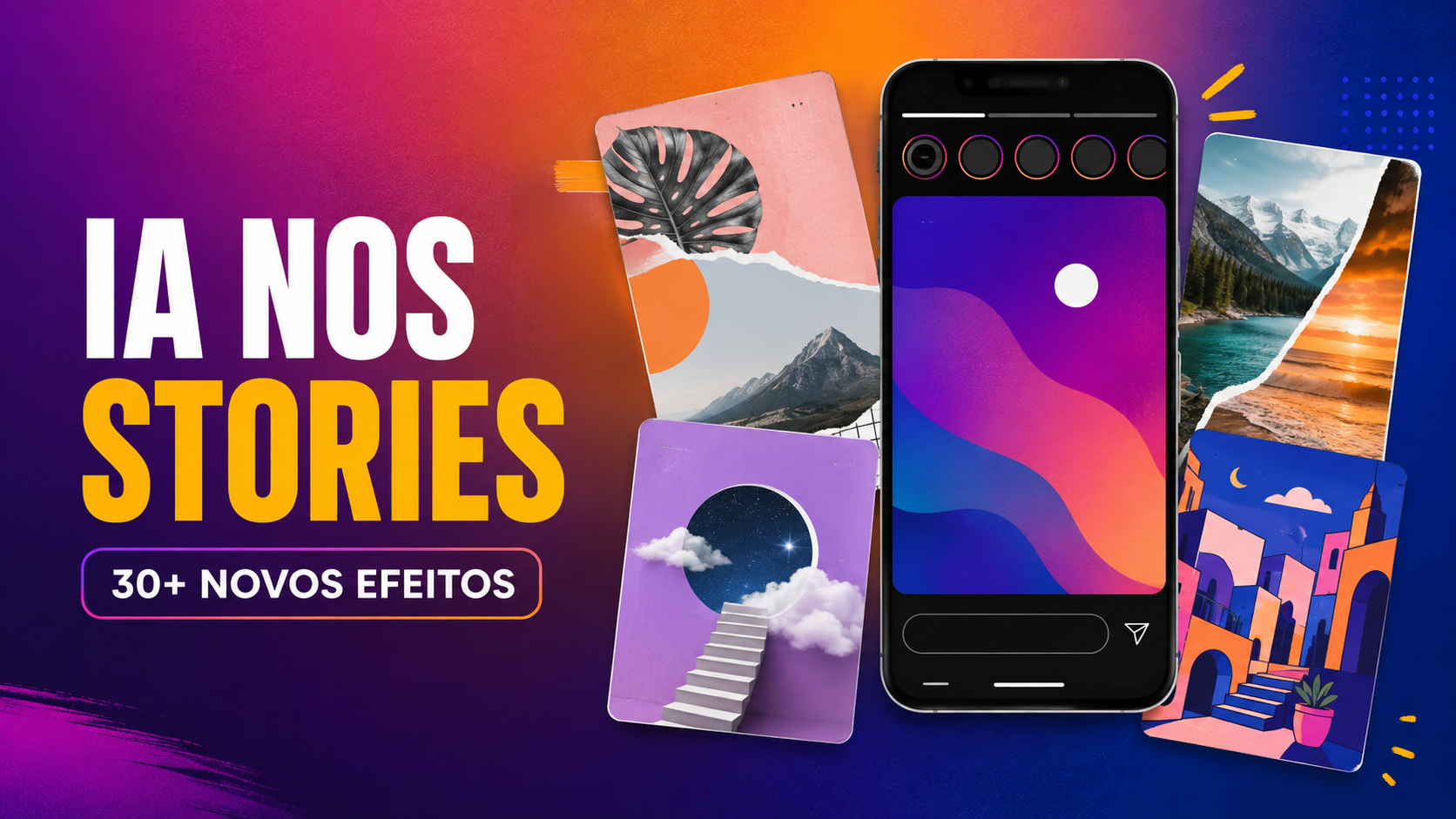 Instagram ganha mais de 30 efeitos de inteligência artificial nos Stories